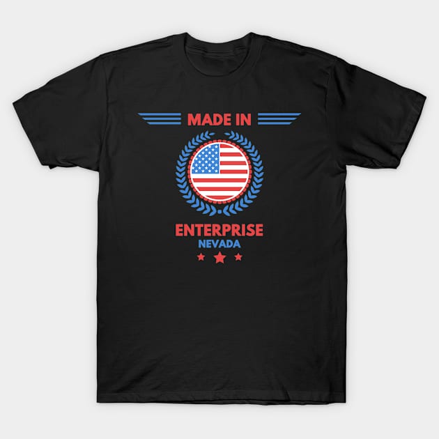 Made in Enterprise T-Shirt by LiquidLine